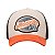 Boné Trucker Made in Mato Farm Sand e Aba Orange - Imagem 2