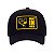 Boné Trucker Made in Mato Logo Black Yellow - Imagem 2
