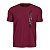 Camiseta Estampada Masculina Made in Mato Shield Bordô - Imagem 1