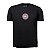 Camiseta Estampada Masculina Made in Mato Badge Preta - Imagem 1