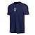 Camiseta Estampada Masculina Made in Mato Badge Marinho - Imagem 2