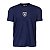 Camiseta Estampada Masculina Made in Mato Badge Marinho - Imagem 1