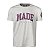 Camiseta Estampada Masculina Made in Mato College Mescla Claro - Imagem 1