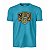 Camiseta Estampada Masculina Made in Mato Stone Azul - Imagem 1
