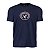 Camiseta Estampada Masculina Vintage Oval Azul Marinho - Imagem 1