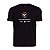 Camiseta Estampada Masculina Over the World Preta - Imagem 1