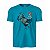 Camiseta  Estampada Masculina Made in Mato Stone Azul - Imagem 1