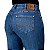 Calça Jeans Feminina Made in Mato Flare Dark Blue - Imagem 3