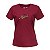 Camiseta Estampada Feminina Made in Mato Relief Vermelha - Imagem 1