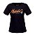 Camiseta Estampada Feminina Made in Mato Postal Preta - Imagem 1