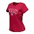 Camiseta Estampada Feminina Made in Mato Rubrica Vermelha - Imagem 2