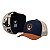 Boné Trucker Made in Mato Shield Blue e Aba Kaki - Imagem 1