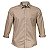 Camisa Masculina Lisa Manga Longa Made in Mato Kaki - Imagem 1
