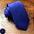 Gravata semi Slim 7cm Azul Feita no Brasil Cetim / Oxford - Imagem 7