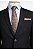 Terno Preto masculino Slim Microfibra Corte italiano T&C - Imagem 4