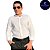 Camisa Social Branca Masculina T&C 100% Algodão Fustão Manga Longa - Imagem 2