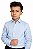 Camisa Infantil Masculina Manga Longa Azul Claro T&C Upper - Imagem 1