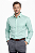Camisa Masculina Social Manga Longa Verde Claro Diament - Imagem 1