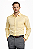 Camisa Masculina Social Amarela Manga Longa Diament - Imagem 1
