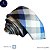 Gravata Slim Xadrez em Jacquard Premium 6 cm Diversas Cores - Imagem 5