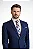 Terno masculino Slim Microfibra Azul Marinho Corte italiano T&C - Imagem 1