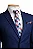 Terno masculino Slim Microfibra Azul Marinho Corte italiano T&C - Imagem 2