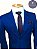Terno masculino Slim Azul Navy Príncipe de Gales T&C - Imagem 5