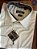 Camisa Masculina Social Bege Creme Manga Longa Diament - Imagem 4