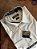 Camisa Masculina Social Bege Creme Manga Longa Diament - Imagem 5