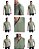 Camisa Pólo Verde Sálvia Piquet Premium 100% Algodão - Imagem 1
