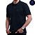 Camisa Pólo Preta Piquet Premium 100% Algodão - Imagem 1