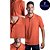 Camisa Pólo Terracota Piquet Premium 100% Algodão - Imagem 1