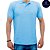 Camisa Pólo Azul Claro Piquet Premium 100% Algodão - Imagem 1