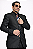 Terno Slim Masculino Preto Encerado PV T&C C. Italiano - Imagem 5