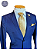 Terno Slim Masculino Azul Navy Corte Italiano Slim T&C - Imagem 1