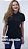 Camisa Polo Feminina Preta 100% Algodão – Conforto, Estilo e Qualidade Premium - Imagem 2