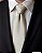 Gravata Slim Champanhe Texturizada Masculina Elegante SKU: GTCH-TX-003 - Imagem 4