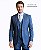 Terno Slim Masculino Azul Escuro com Colete Corte Italiano T&C - Imagem 2