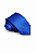 Gravata de Microfibra Azul Quadriculado - Imagem 1