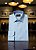 Camisa Social Azul Claro Slim T&C 100% Algodão Fustão CSFPDZLMRN - Imagem 4