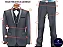 Terno Grafite Slim com Colete Ties & Company – Elegância Estruturada e Presença Executiva - Imagem 6