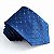 Gravata azul com pontos de luz prata - Imagem 1