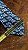 Gravata azul Paisley em Microfibra - Imagem 2