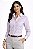 Camisa Feminina Social Lilás Slim 100% Algodão Fustão – Delicadeza e Poder - Imagem 1