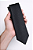 Gravata Preta Slim Masculina Microfibra Premium – Estilo Moderno e Elegante - Imagem 2