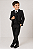 Terno Preto Infantil com Colete| Ties & Company - Imagem 1