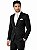 Terno Preto Poliviscose Slim Fit – Elegância Executiva e Conforto Premium - Imagem 2