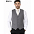 Colete Cinza Pontilhado Slim Fit | Elegância Premium – T&C - Imagem 1