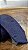 Gravata Masculina Azul Marinho Paisley - Imagem 3