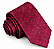 Gravata Masculina Bordô com Estampa Floral Tonal | Ties & Company - Imagem 1
